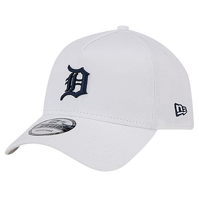 Men's New Era White Detroit Tigers TC A-Frame 9FORTY Adjustable Hat