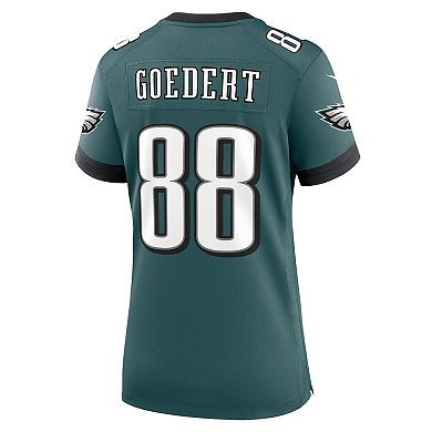 Women's Nike Dallas Goedert Midnight Green Philadelphia Eagles Team Game Jersey