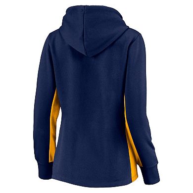 Women's Fanatics Branded Navy LA Galaxy Pullover Hoodie