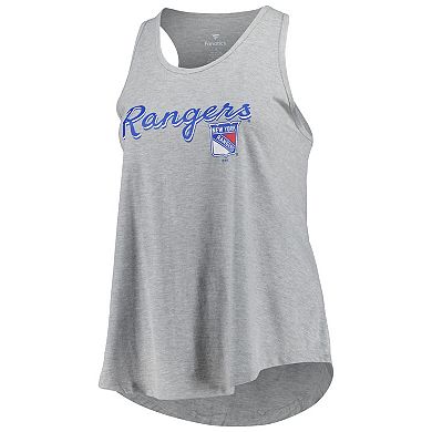 Women's All-American Racerback Tank Top (Heather Grey) main image 1
