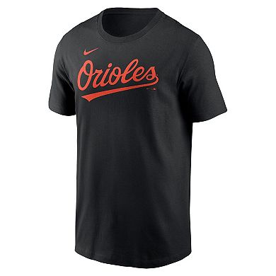 Men's Nike Jackson Holliday Black Baltimore Orioles Fuse Name & Number T-Shirt