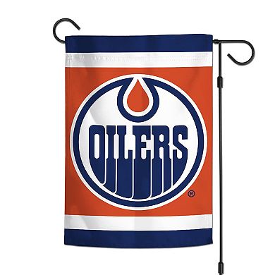 WinCraft Edmonton Oilers 12'' x 18'' Double-Sided Garden Flag
