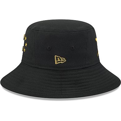 Men's New Era Black Chicago Cubs 2024 Armed Forces Day Bucket Hat