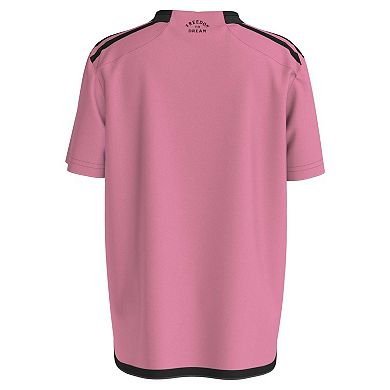 Toddler adidas Light Pink Inter Miami CF 2024 AEROREADY Team Jersey