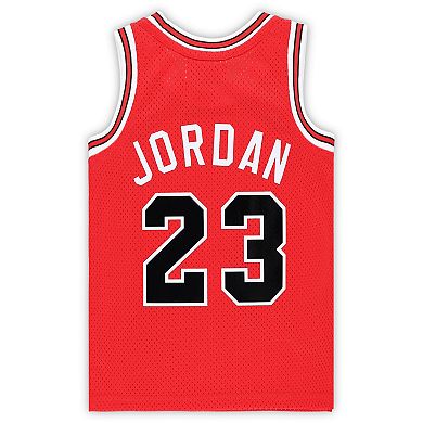 Infant Mitchell & Ness Michael Jordan Red Chicago Bulls 1984/85 Hardwood Classics Authentic Jersey