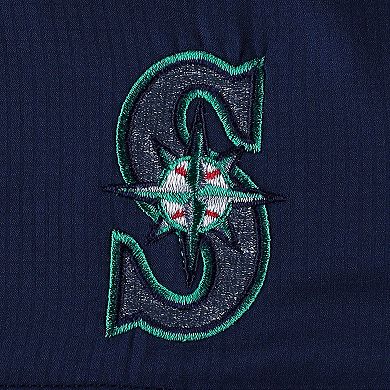 Men's Columbia Navy Seattle Mariners Tamiami Omni-Shade Button-Down Shirt