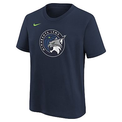 Youth Nike Navy Minnesota Lynx Essential Logo T-Shirt