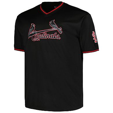 Men's Profile Black St. Louis Cardinals Big & Tall Pop Fashion Jersey