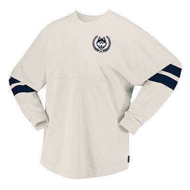 Women's Spirit Jersey Cream UConn Huskies Oversized T-Shirt