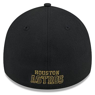 Men's New Era Black Houston Astros 2024 Armed Forces Day 39THIRTY Flex Hat