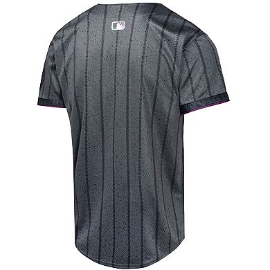 Youth Nike Graphite New York Mets 2024 City Connect Limited Jersey