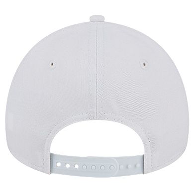 Men's New Era White Texas Rangers TC A-Frame 9FORTY Adjustable Hat
