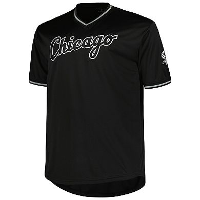 Men's Profile Black Chicago White Sox Big & Tall Pop Fashion Jersey