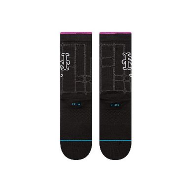 Unisex Stance Black New York Mets 2024 City Connect Crew Socks