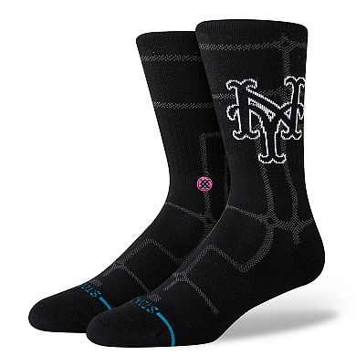 Unisex Stance Black New York Mets 2024 City Connect Crew Socks