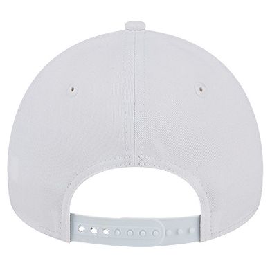 Men's New Era White Houston Astros TC A-Frame 9FORTY Adjustable Hat