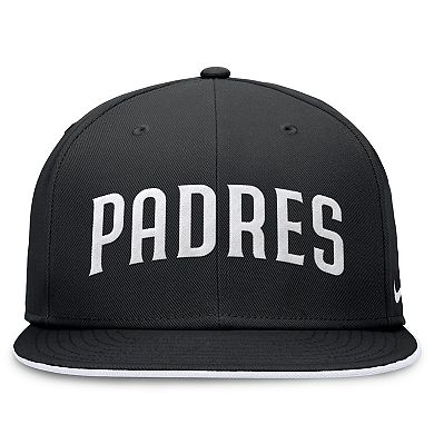 Men's Nike Black San Diego Padres Primetime True Performance Fitted Hat
