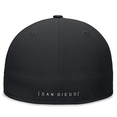 Men's Nike Black San Diego Padres Primetime True Performance Fitted Hat