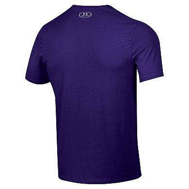 Men's Under Armour Purple Northwestern Wildcats 2024 Sideline Football Performance T-Shirt