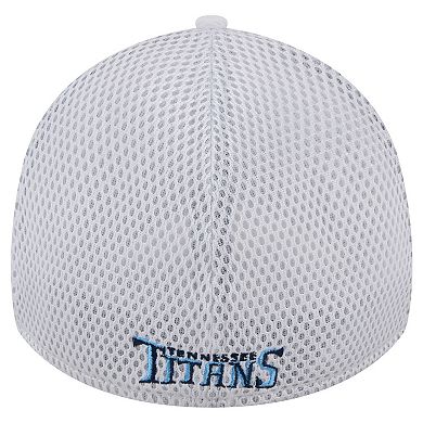 Men's New Era White Tennessee Titans Breakers 39THIRTY Flex Hat