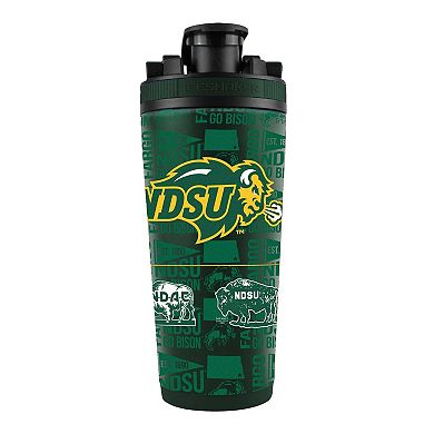 WinCraft NDSU Bison 26oz. 4D Stainless Steel Ice Shaker Bottle