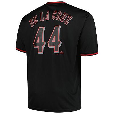 Men's Profile Elly De La Cruz Black Cincinnati Reds Big