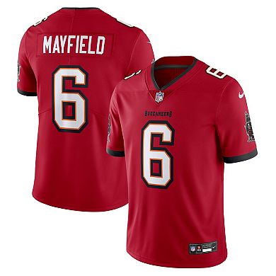 Men's Nike Baker Mayfield Red Tampa Bay Buccaneers Vapor Untouchable Limited Jersey