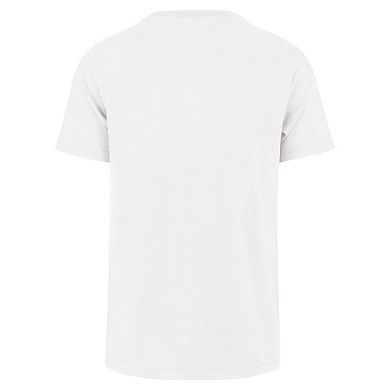 Men's '47 White Denver Broncos Flag Script Franklin T-Shirt