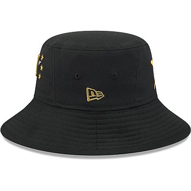 Men's New Era Black Houston Astros 2024 Armed Forces Day Bucket Hat