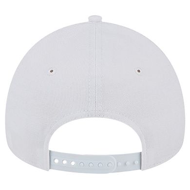 Men's New Era White Oakland Athletics TC A-Frame 9FORTY Adjustable Hat