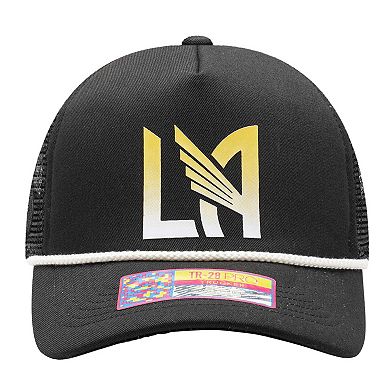 Men's Black LAFC Atmosphere Trucker Adjustable Hat