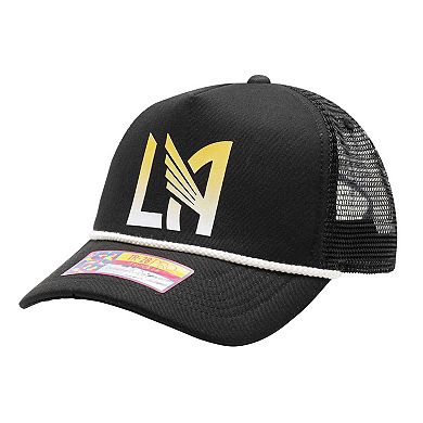 Men's Black LAFC Atmosphere Trucker Adjustable Hat