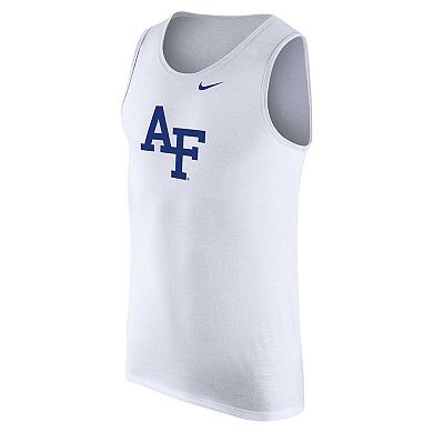 Men's Nike White Air Force Falcons Tank Top