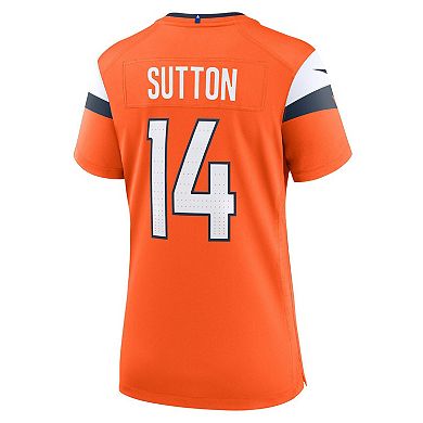 Women's Nike Courtland Sutton Orange Denver Broncos Game Jersey