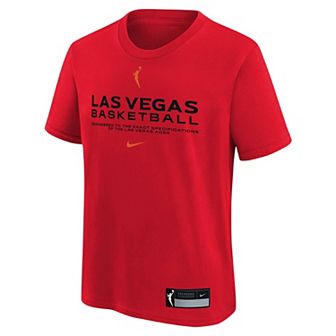 Youth Nike Red Las Vegas Aces Legend Practice Performance T-Shirt