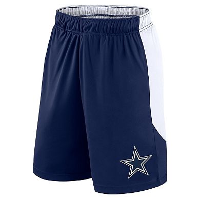 Men's Fanatics Branded Navy/White Dallas Cowboys Go Hard Shorts