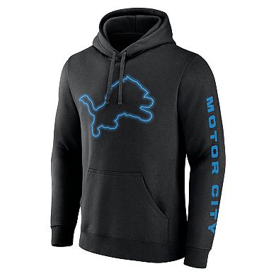 Men's Fanatics Branded Black Detroit Lions Motor City Muscle Team ...