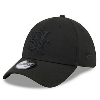 Men's New Era Black Houston Texans Black on Black 39THIRTY Flex Hat