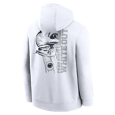 penn state white nike hoodie