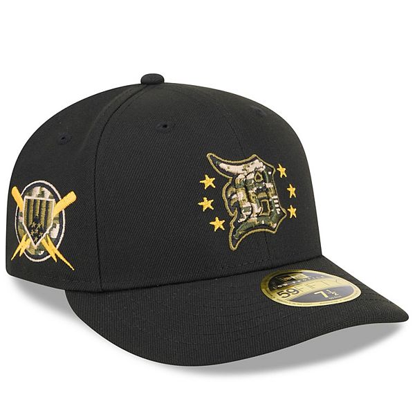 Men's New Era Black Detroit Tigers 2024 Armed Forces Day Low Profile ...