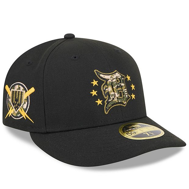 Men's New Era Black Detroit Tigers 2024 Armed Forces Day Low