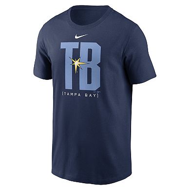 Men's Nike Navy Tampa Bay Rays Scoreboard T-Shirt