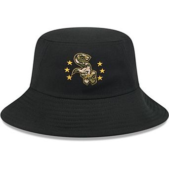 Men's New Era Black Chicago White Sox 2024 Armed Forces Day Bucket Hat