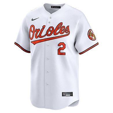 Men's Nike Gunnar Henderson White Baltimore Orioles Home Limited Player Jersey