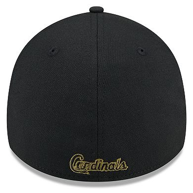 Men's New Era Black St. Louis Cardinals 2024 Armed Forces Day 39THIRTY Flex Hat