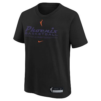 Youth Nike Black Phoenix Mercury Legend Practice Performance T-Shirt