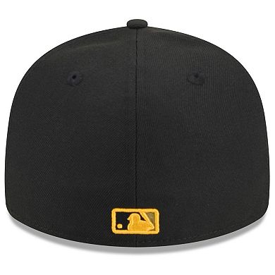 Men's New Era Black Cleveland Guardians 2024 Armed Forces Day Low Profile 59FIFTY Fitted Hat