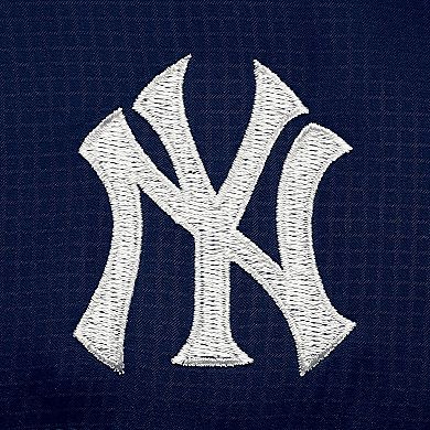Men's Columbia Navy New York Yankees Tamiami Omni-Shade Button-Down Shirt