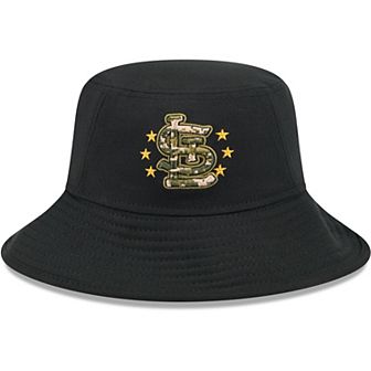 Men's New Era Black St. Louis Cardinals 2024 Armed Forces Day Bucket Hat