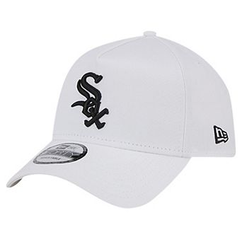 Men's New Era White Chicago White Sox TC A-Frame 9FORTY Adjustable Hat